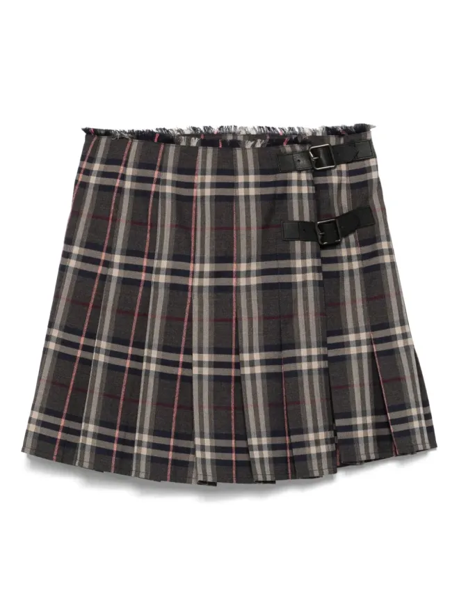Burberry Burberry ウールミニスカートの商品画像