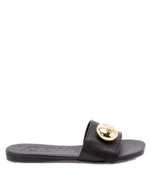 LOEWE ロゴ入りフラットサンダル - サムネイル1