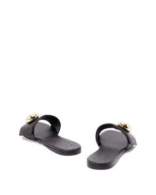 LOEWE ロゴ入りフラットサンダル - サムネイル3