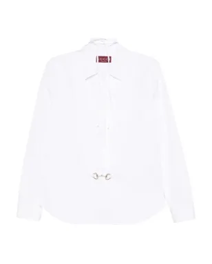 Gucci ホースビットタイネックシャツ - サムネイル1