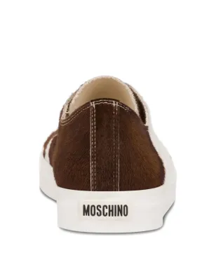 Moschino カーフハイドパネルドスニーカー - サムネイル3