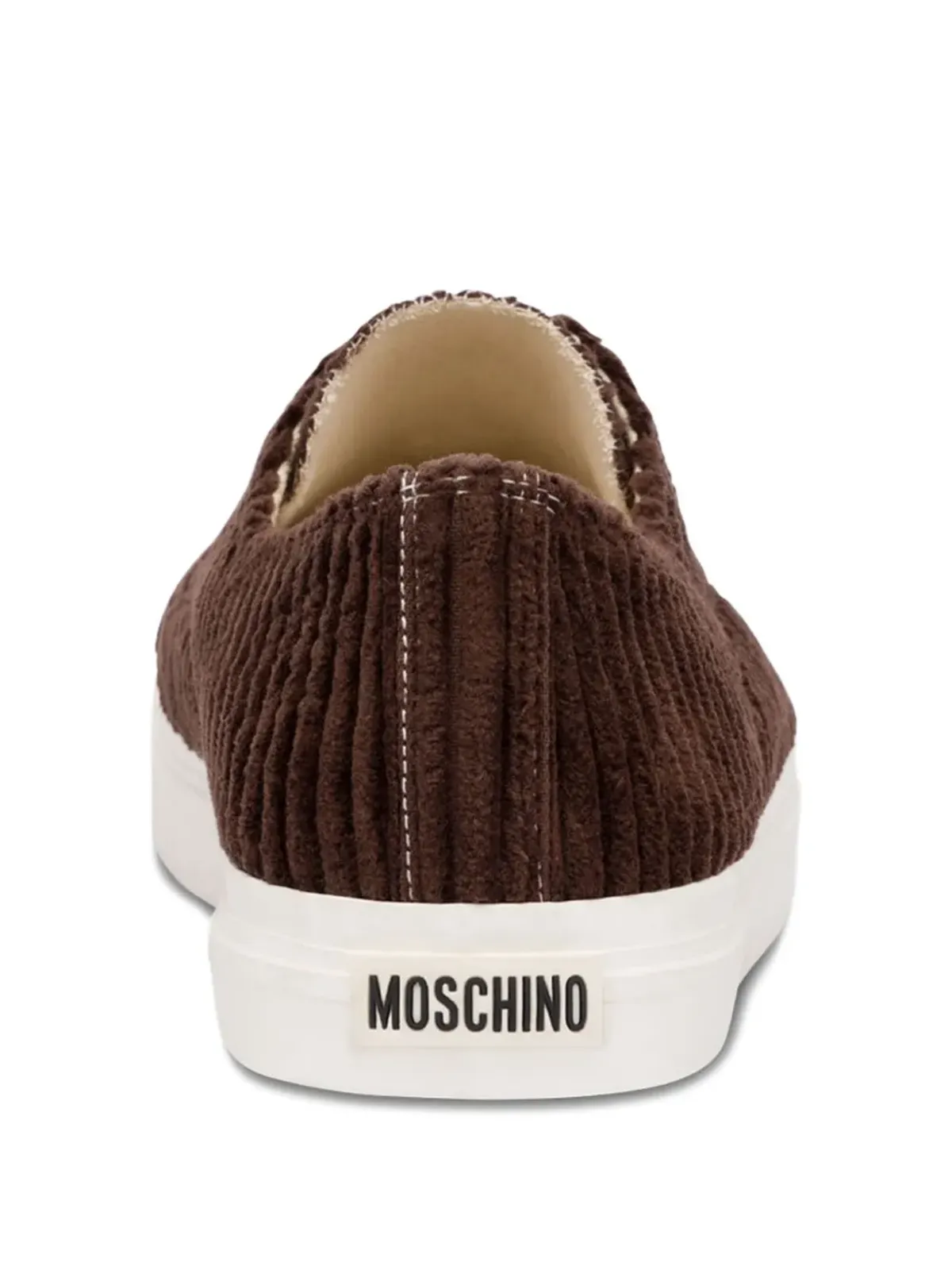 Moschino コーデュロイ レースアップスニーカー - 画像3