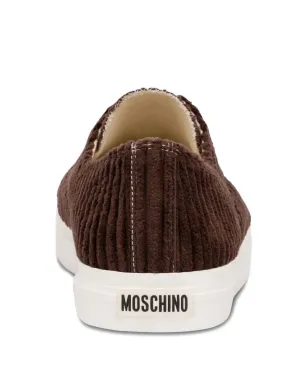 Moschino コーデュロイ レースアップスニーカー - サムネイル3