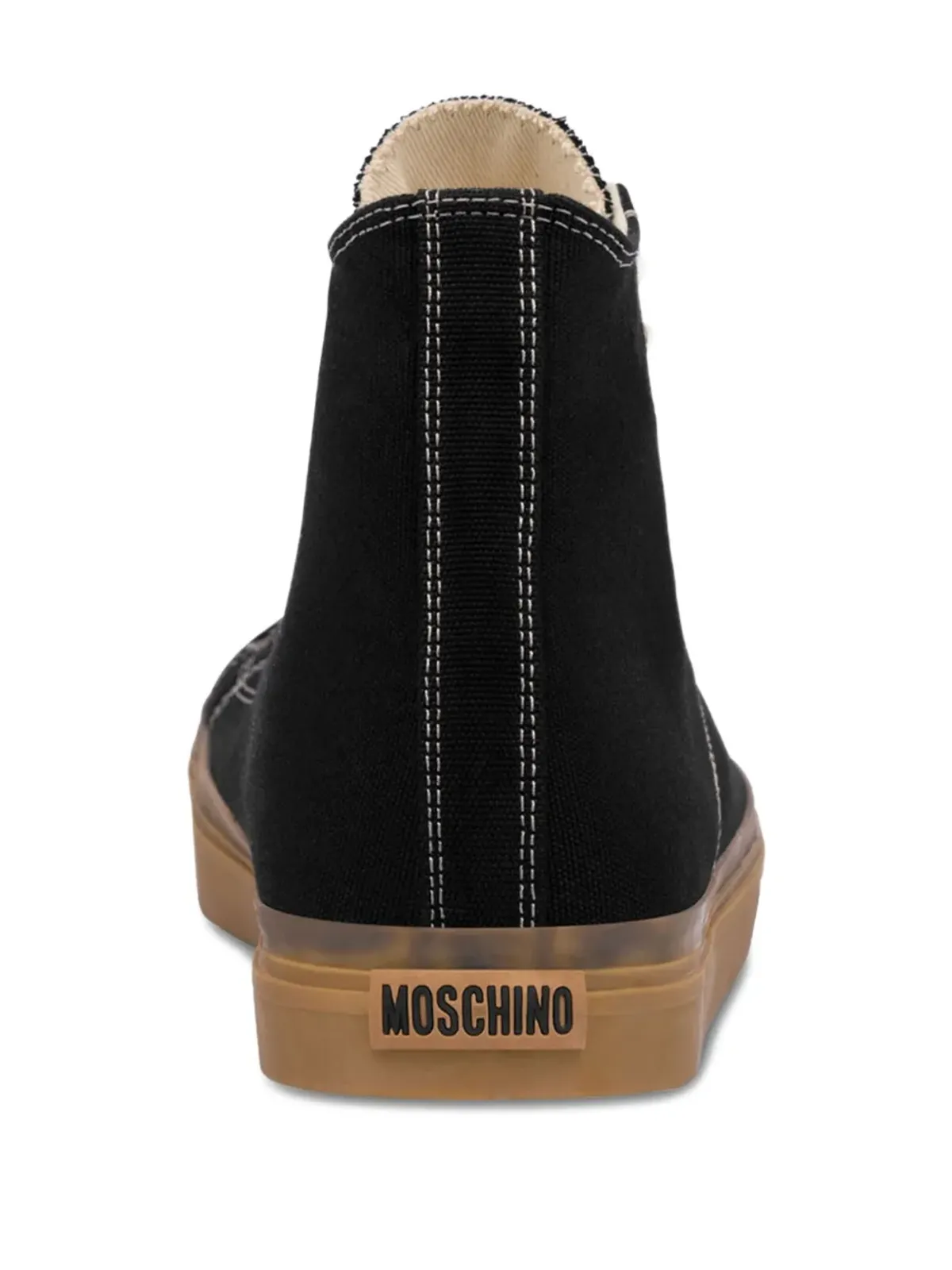 Moschino キャンバス レースアップ スニーカー - 画像3