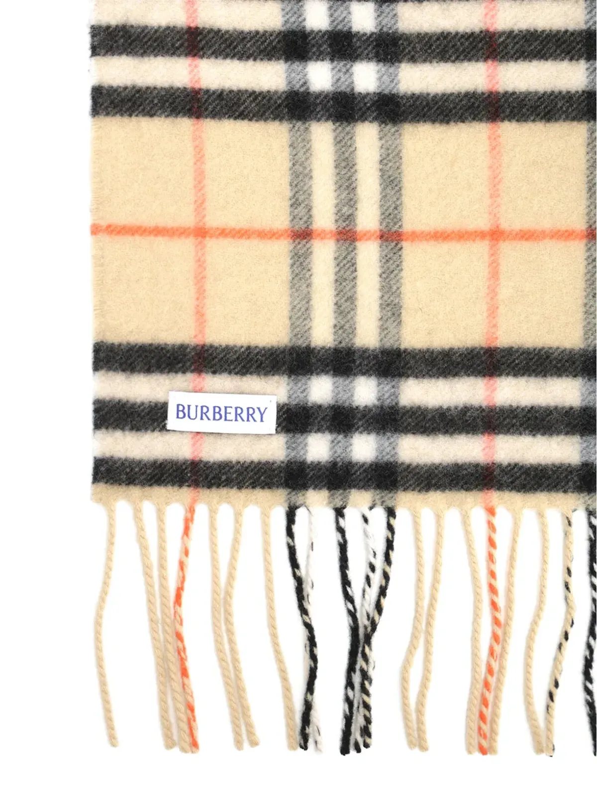 Burberry チェック柄ブランケット - 画像2