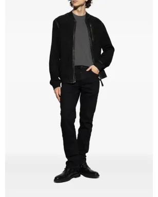 AllSaints スエードボンバージャケット - サムネイル2
