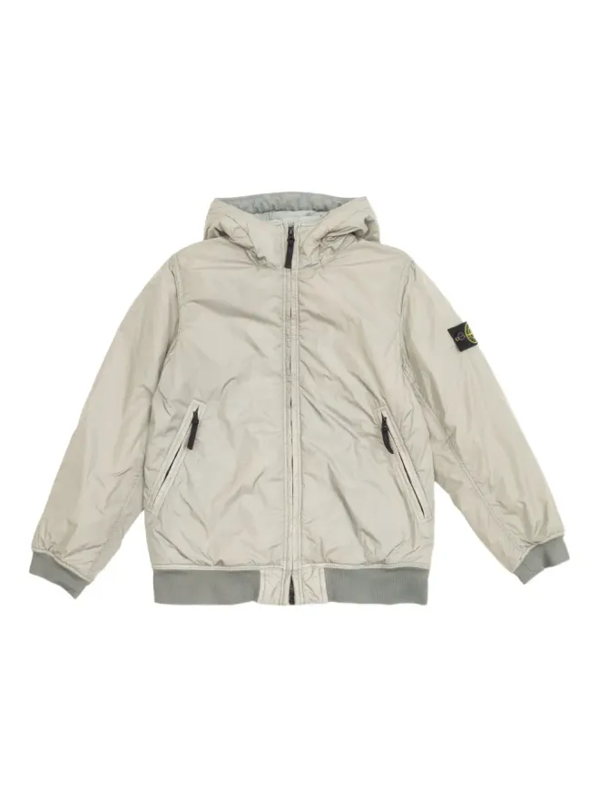 Stone Island Junior Stone Island Junior フード付きCompassバッジジャケットの商品画像