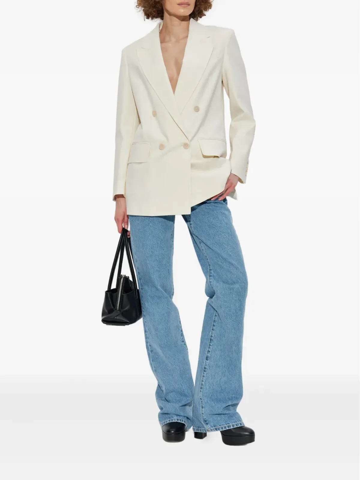 Max Mara スエズ ダブルブレストブレザー - 画像2