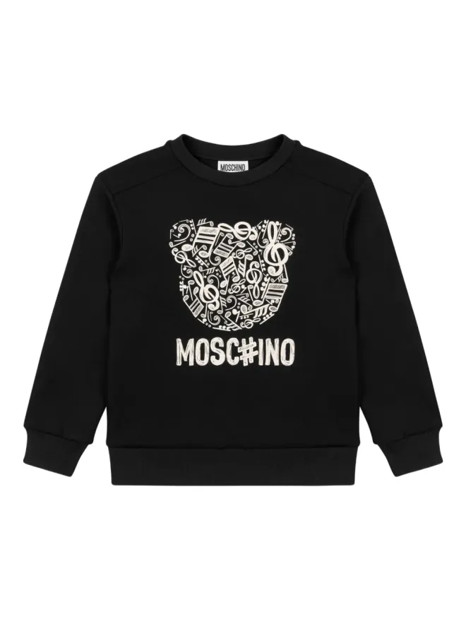 Moschino Kids Moschino Kids グラフィックベアー スウェットシャツの商品画像