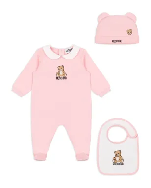 Moschino Kids ベアモチーフ バビグロウ セット - サムネイル1