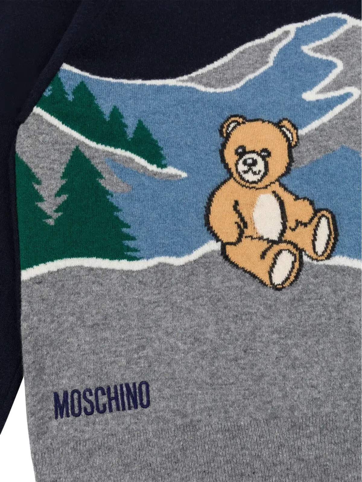 Moschino Kids グラフィックプリントジャンパー - 画像3