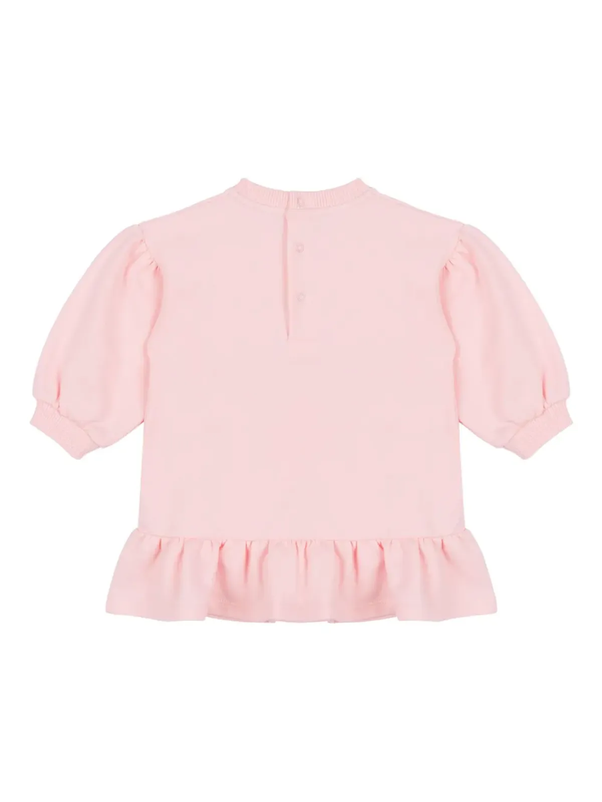 Moschino Kids テディベア・グラフィック ドレス - ピンク - 画像2