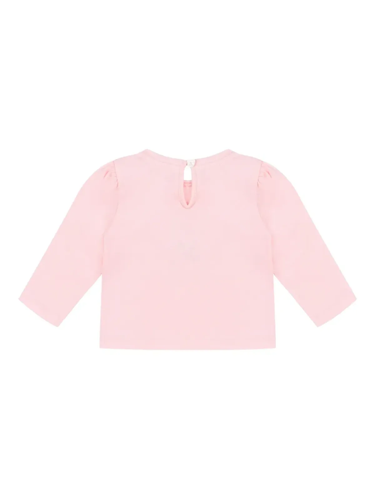 Moschino Kids テディベア柄長袖トップス - ピンク - 画像2