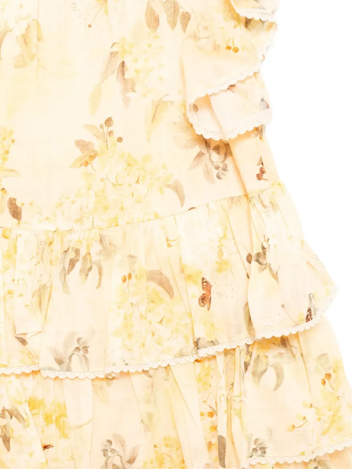 ZIMMERMANN Kids カスケディアン スウィング ドレス - 画像3