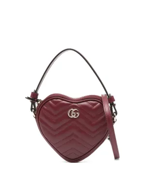Gucci ミニ GG Marmont ハート型 トートバッグ - サムネイル1