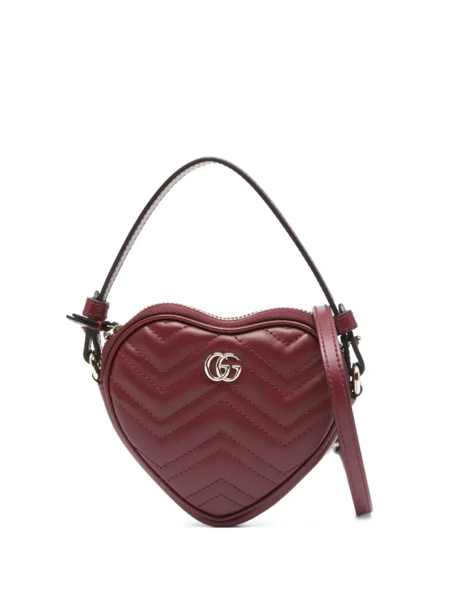 Gucci Gucci ミニ GG Marmont ハート型 トートバッグの商品画像