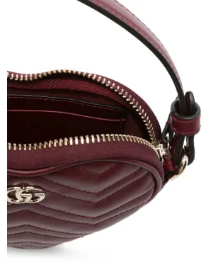 Gucci ミニ GG Marmont ハート型 トートバッグ - サムネイル5
