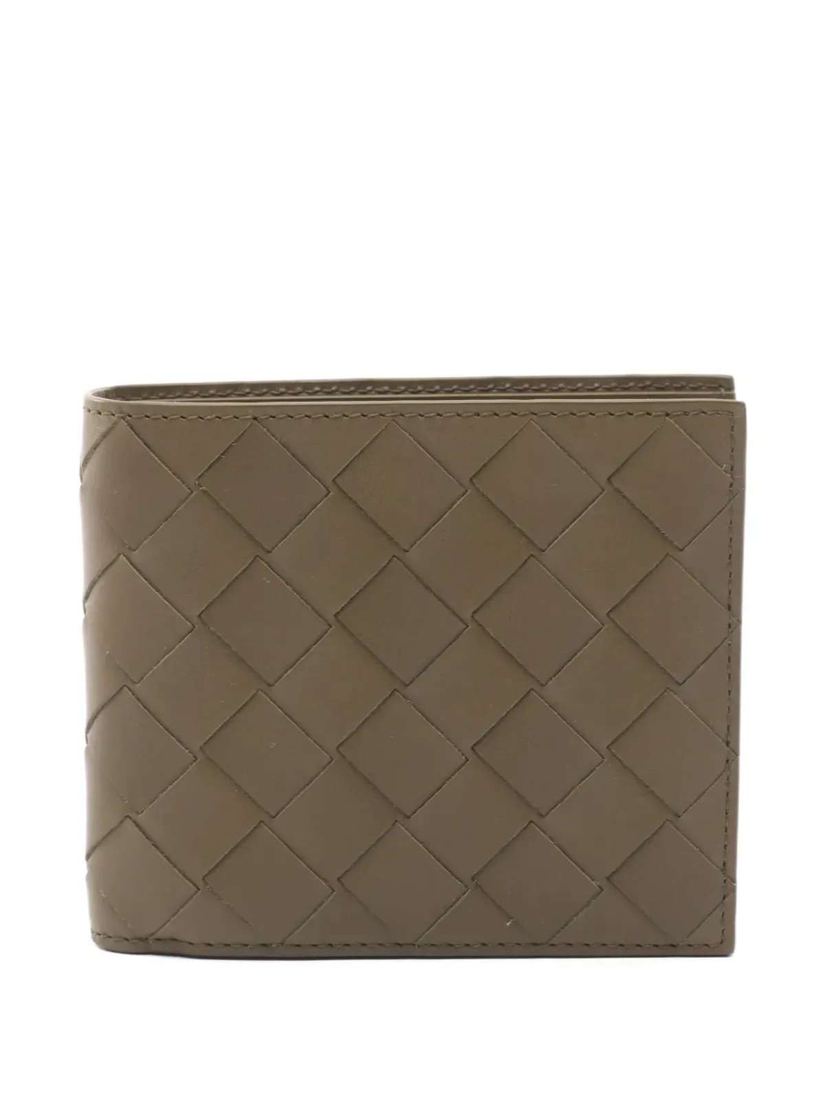 Bottega Veneta Pre-Owned イントレッチアート レザー ウォレット - 画像1