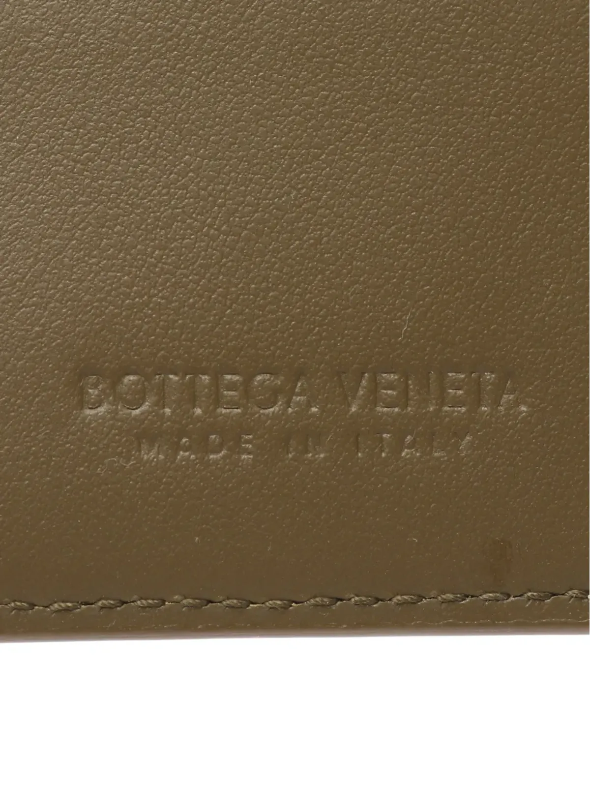 Bottega Veneta Pre-Owned イントレッチアート レザー ウォレット - 画像4