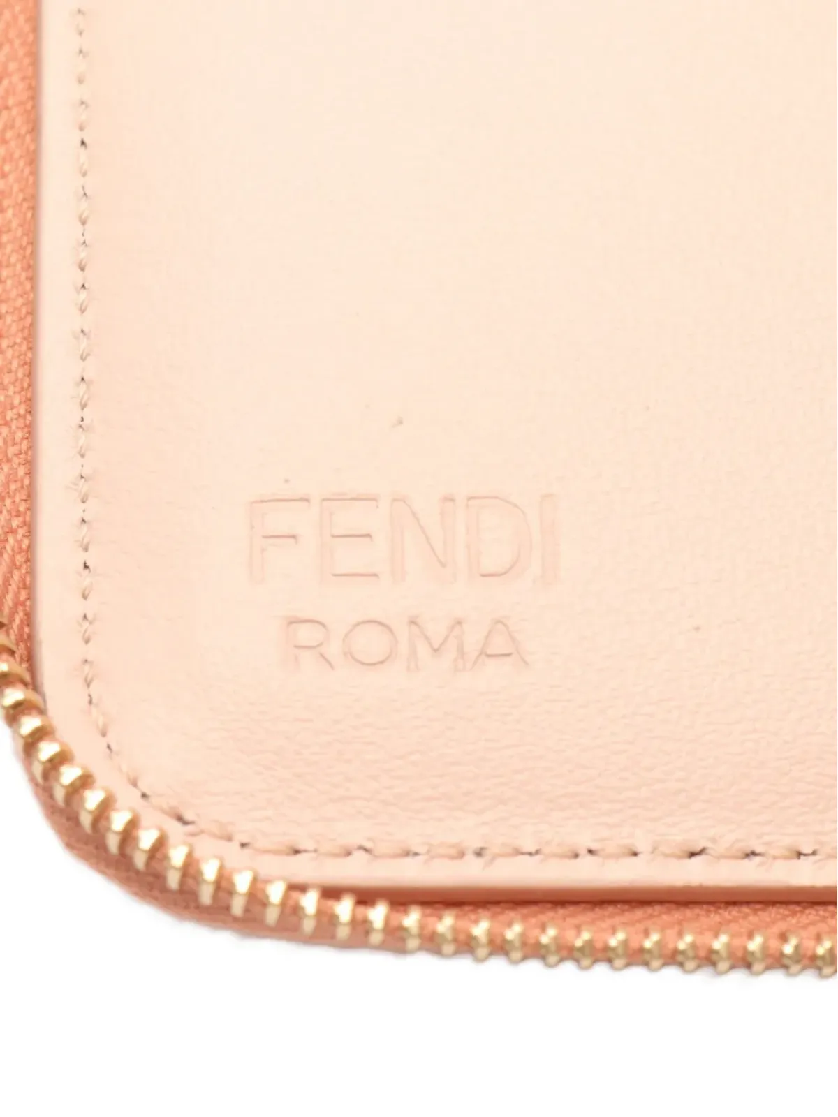 Fendi Pre-Owned 20s FF Diamonds ジップファスナー付き財布 - ピンク - 画像3
