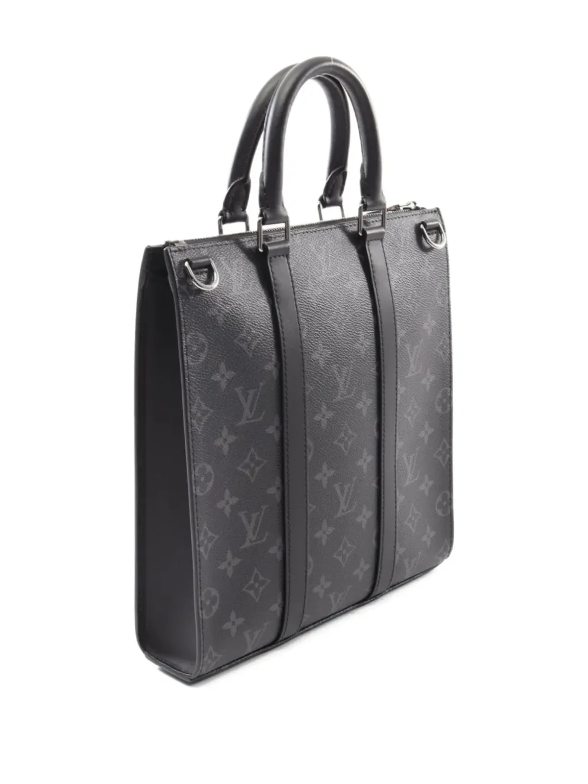 Louis Vuitton ビンテージ Sac Plat monogram eclipse ハンドバッグ - ブラック - 画像2