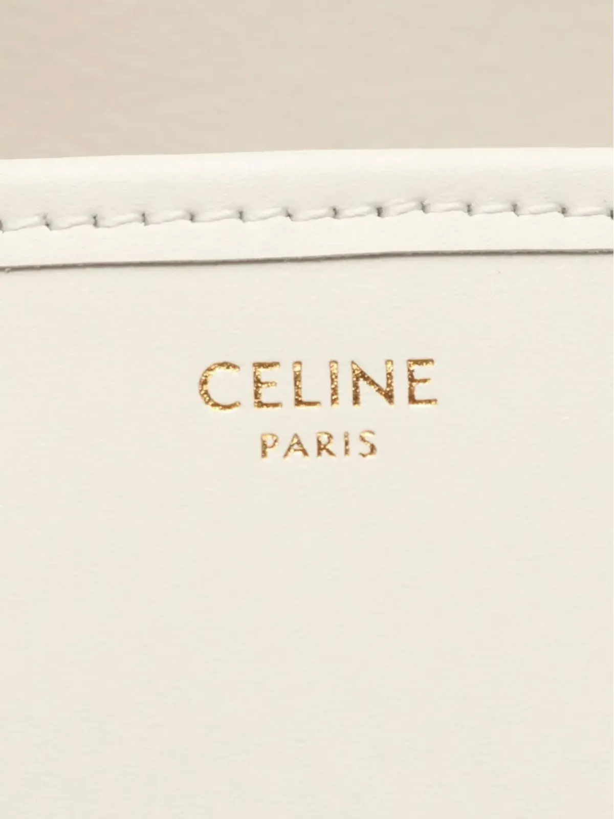 Celine Pre-Owned トリオンフ レザーバッグ - 画像3