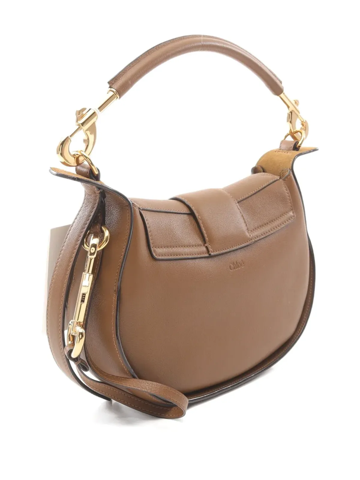 Chloé Pre-Owned 2020年代 Ride レザー ハンドバッグ - ブラウン - 画像2