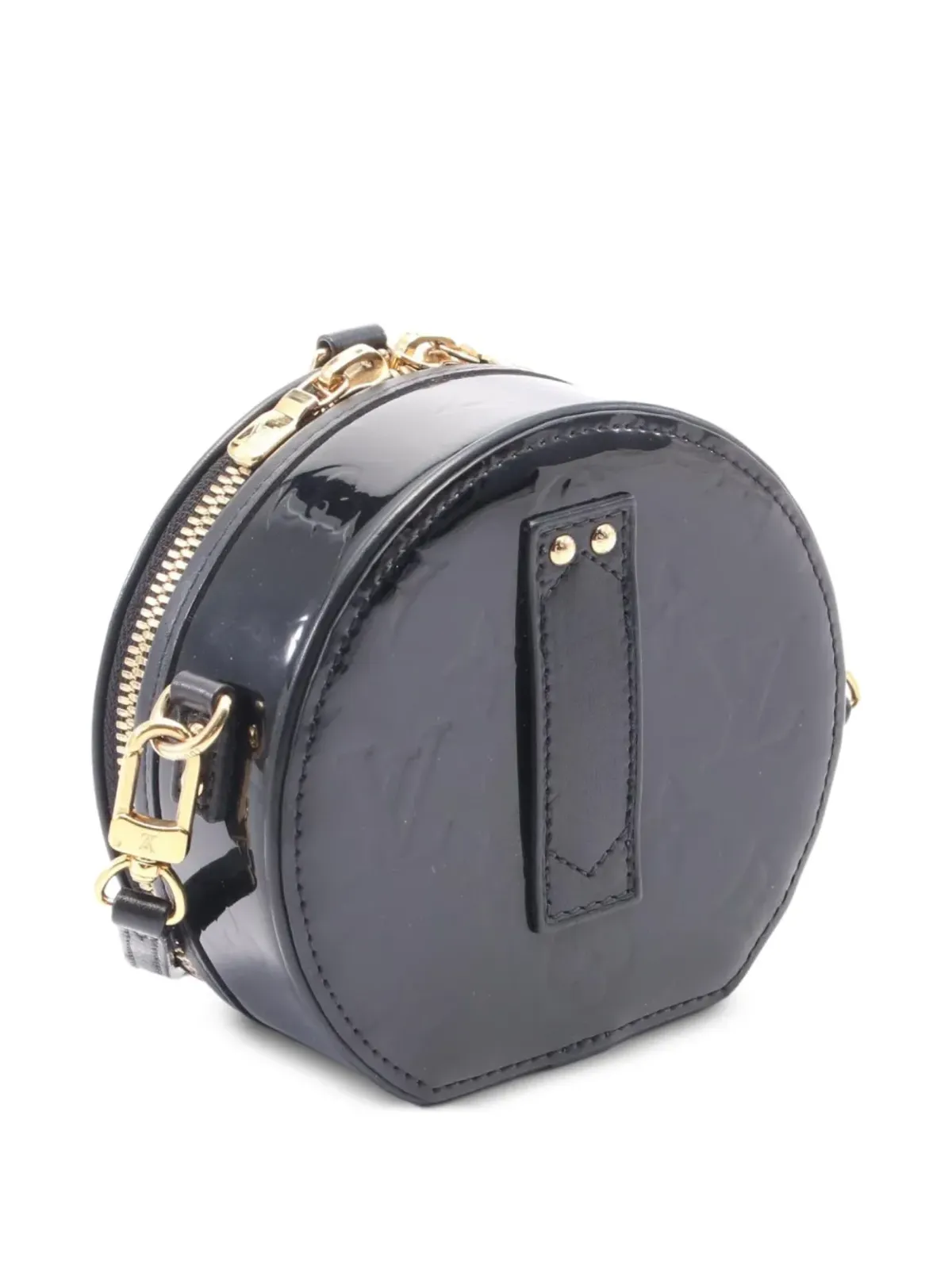 Louis Vuitton Pre-Owned 2000年代 ヴェルニ レザー ショルダーバッグ - ブラック - 画像2