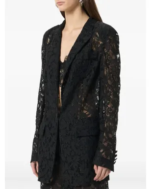 Blumarine 花柄レースのシングルブレストブレザー - サムネイル4