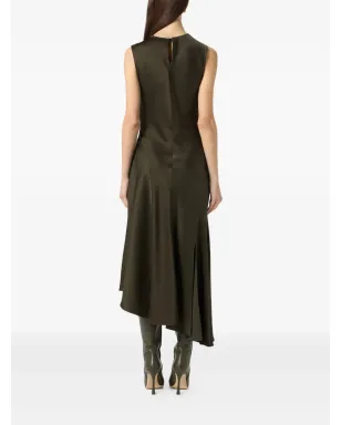 Blumarine アシンメトリードレス - ブラウン - サムネイル3