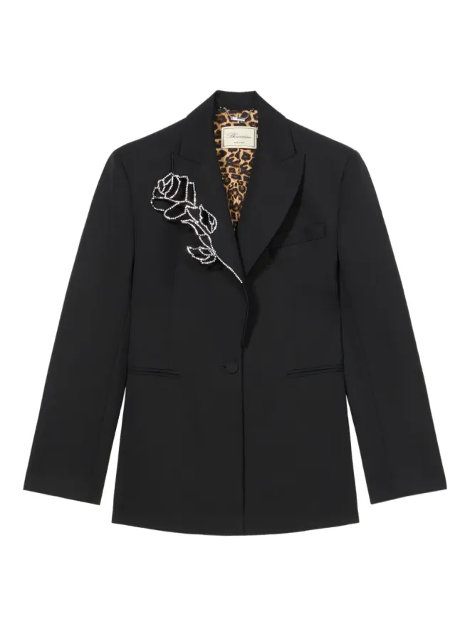 Blumarine Blumarine 刺繍ローズ ブレザーの商品画像