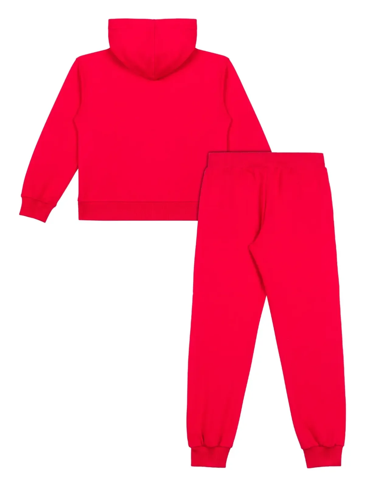 Moschino Kids teddy-print tracksuit - Red - 画像2