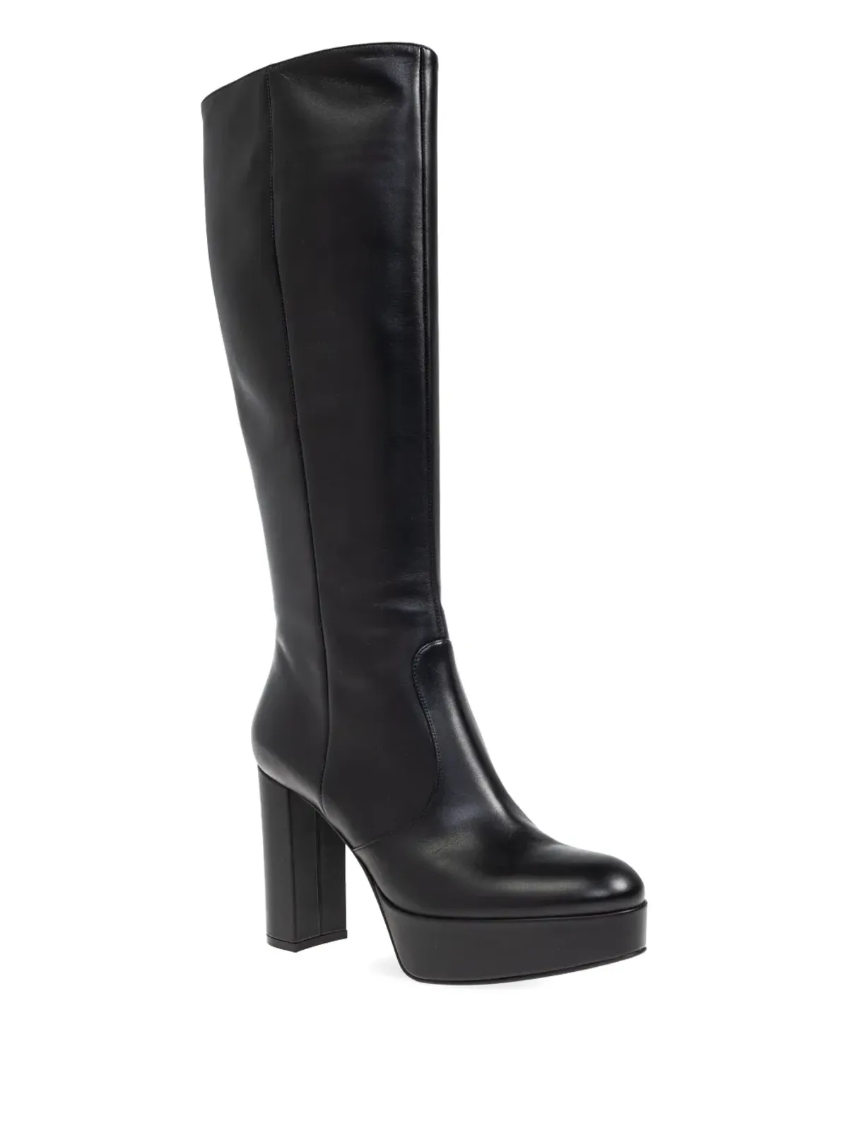 Gianvito Rossi レザー ヒール ブーツ - 画像2