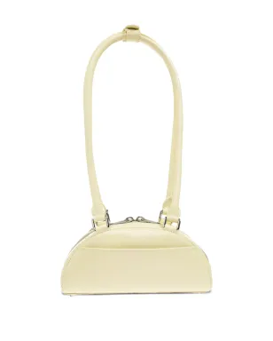 Self-Portrait leather charm-detail shoulder bag - Yellow - サムネイル3