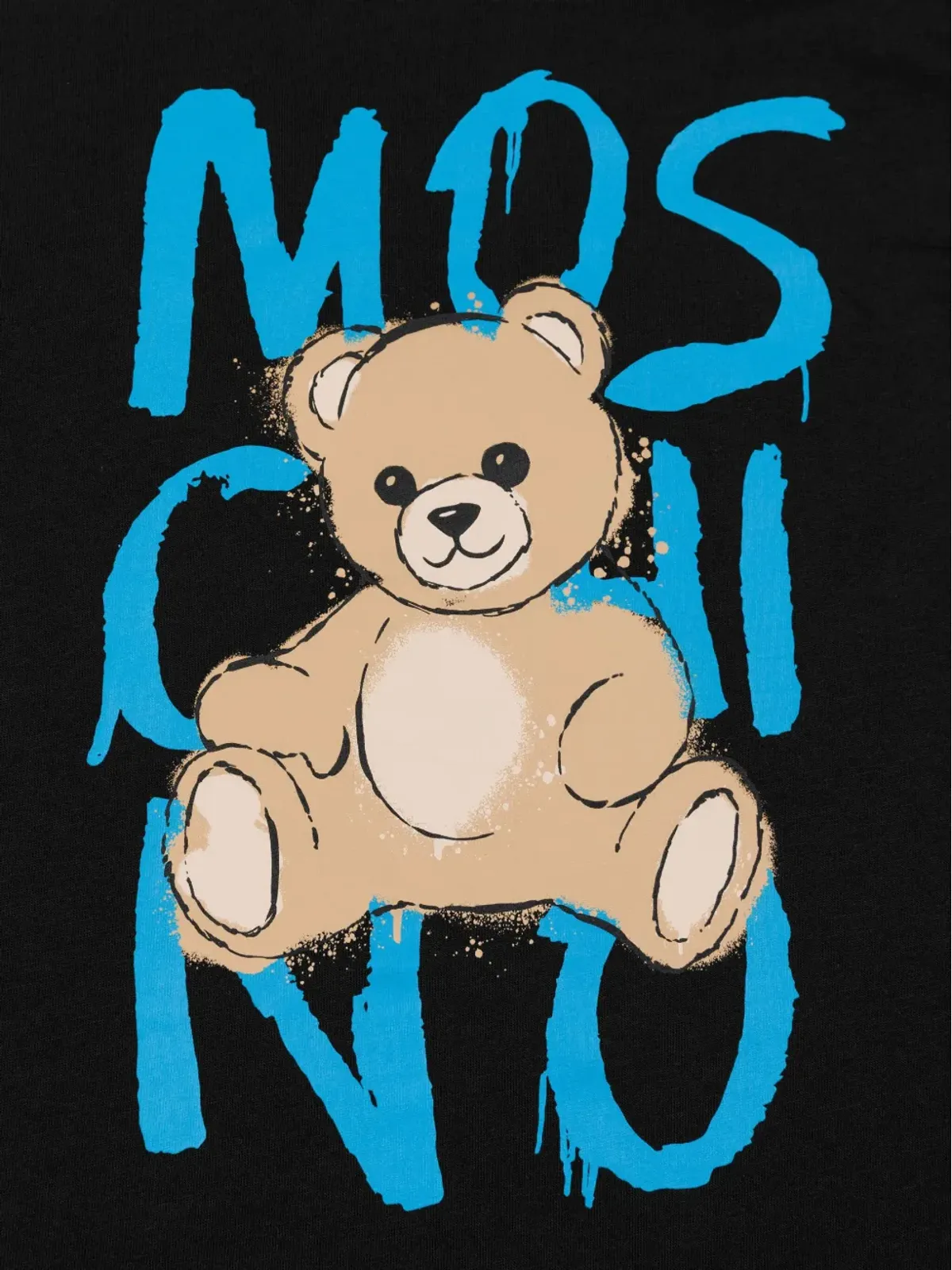 Moschino Kids テディベア柄グラフィックTシャツ - 画像3
