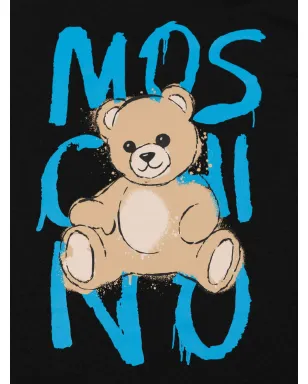 Moschino Kids テディベア柄グラフィックTシャツ - サムネイル3