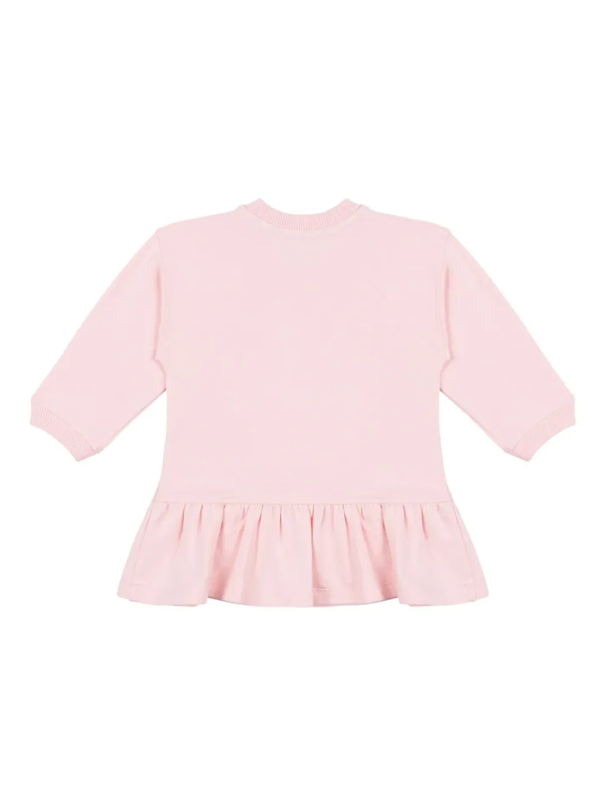 Moschino Kids ラッフルヘムドレス - ピンク - 画像2