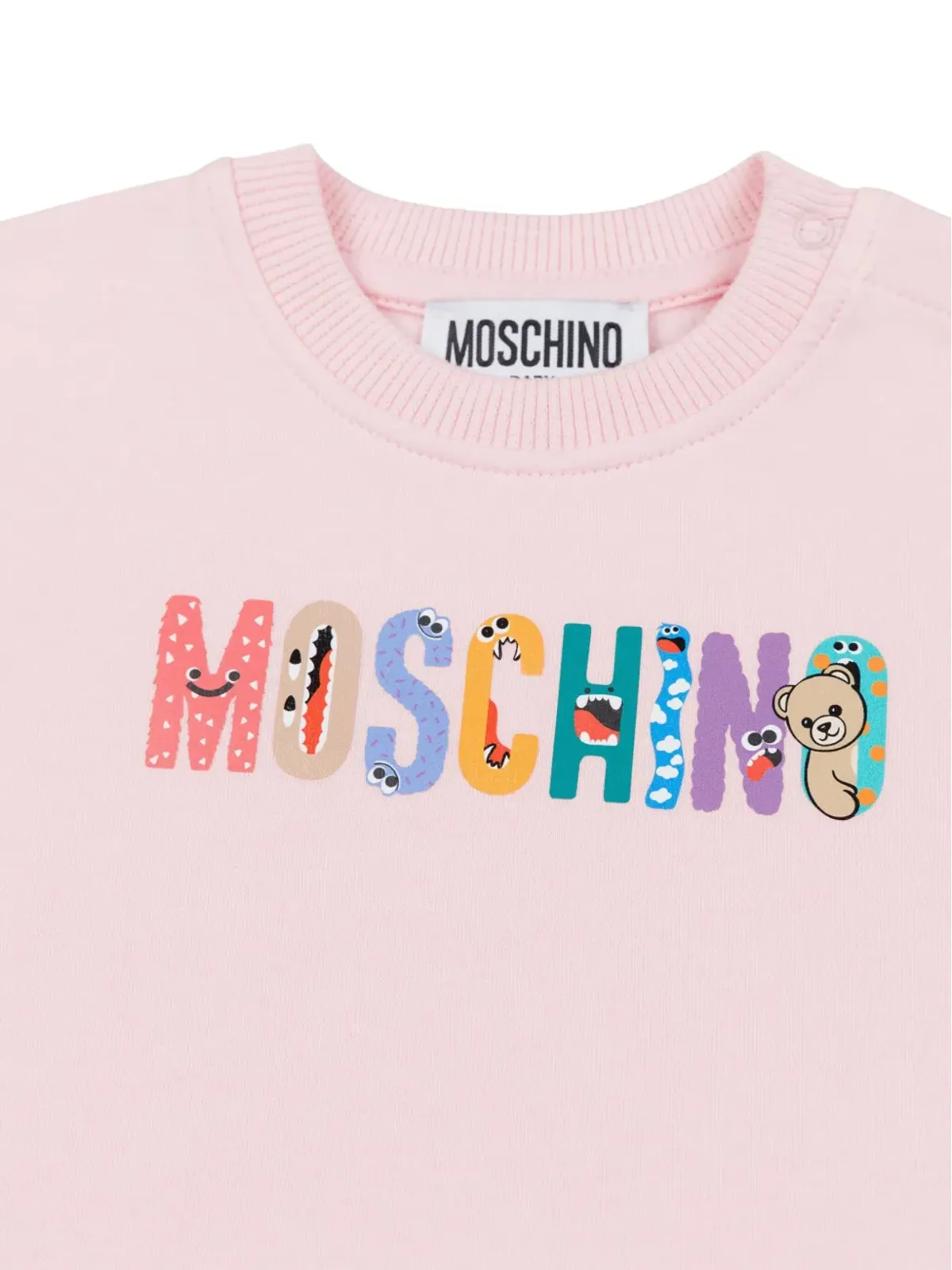 Moschino Kids ラッフルヘムドレス - ピンク - 画像3