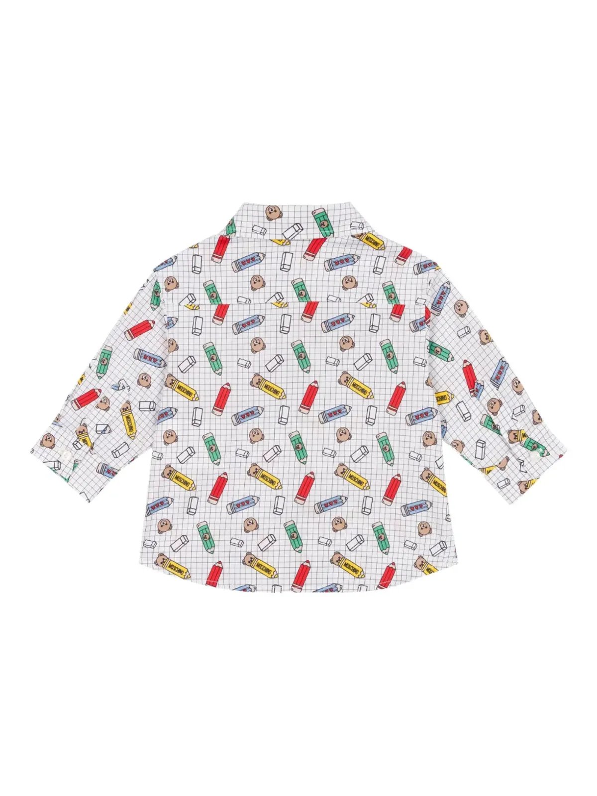 Moschino Kids プリントシャツ - グレー - 画像2