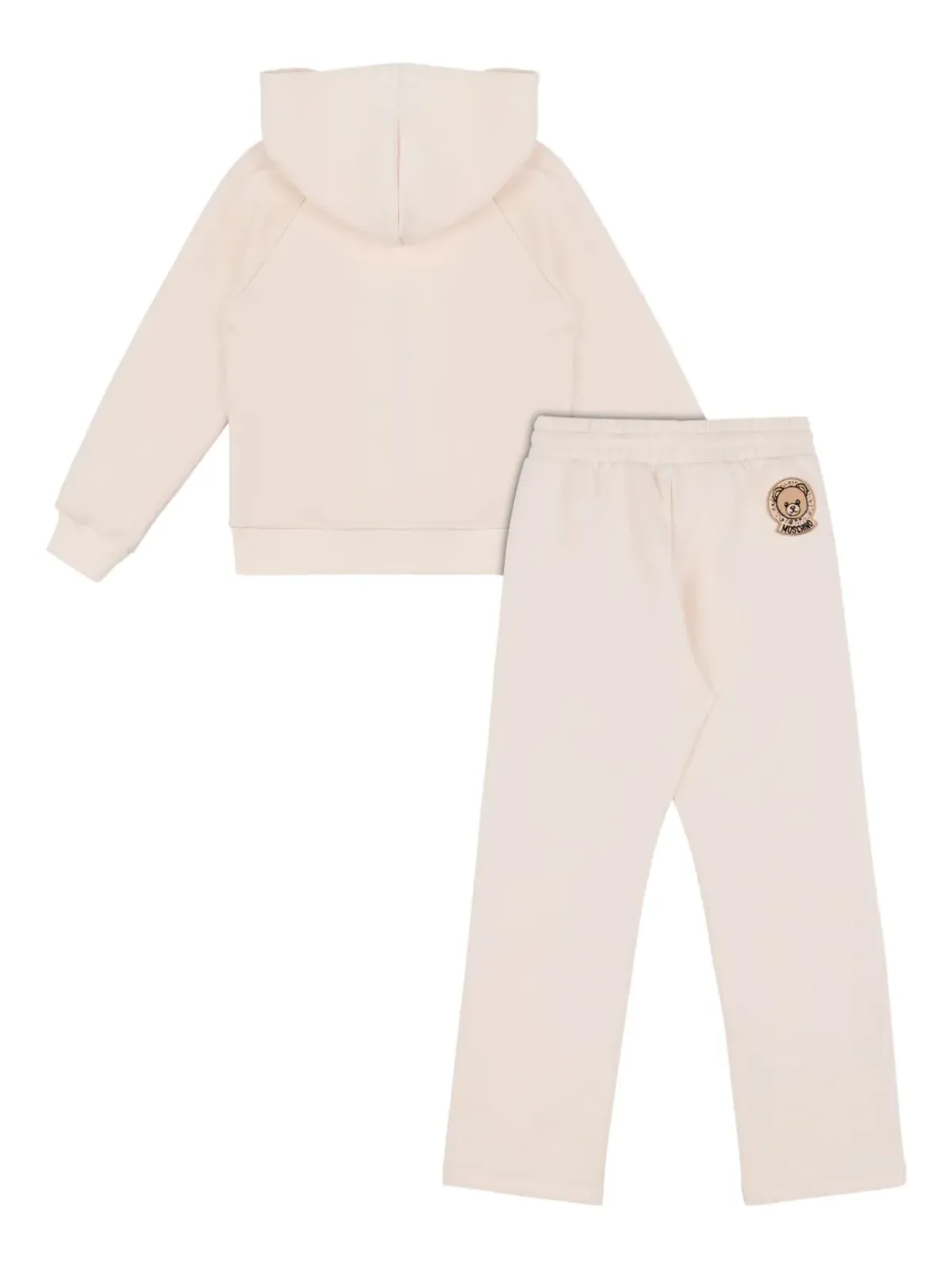 Moschino Kids ジップアップフーディーとジョガーセット - 画像2