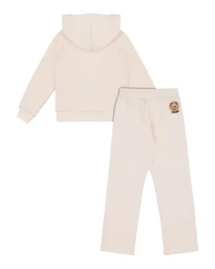 Moschino Kids ジップアップフーディーとジョガーセット - サムネイル2