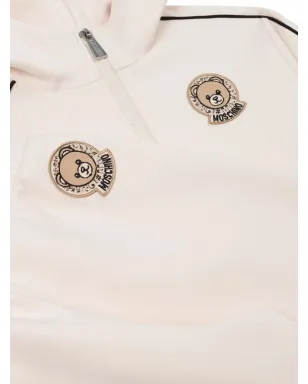 Moschino Kids ジップアップフーディーとジョガーセット - サムネイル3