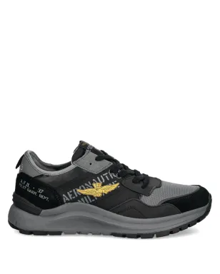 Aeronautica Militare ローカットスニーカー ブラック - サムネイル1
