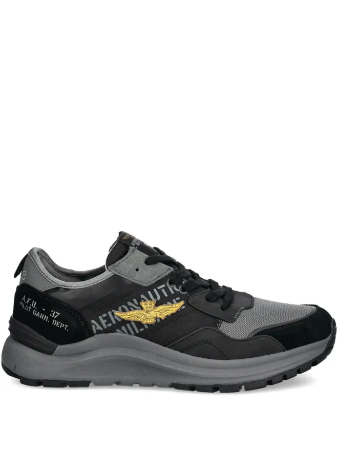 Aeronautica Militare Aeronautica Militare ローカットスニーカー ブラックの商品画像