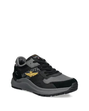Aeronautica Militare ローカットスニーカー ブラック - サムネイル2