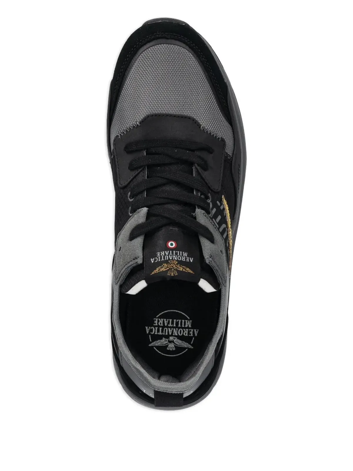 Aeronautica Militare ローカットスニーカー ブラック - 画像3
