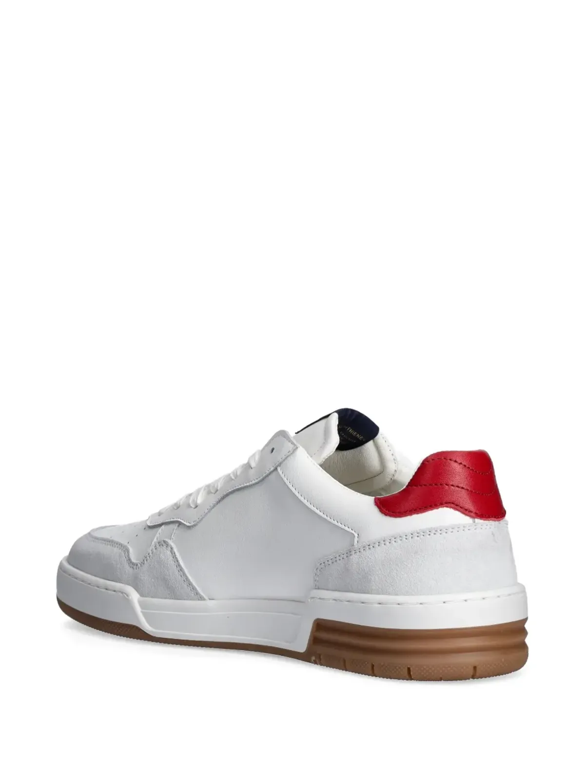 Aeronautica Militare レザー ロゴスニーカー - 画像5
