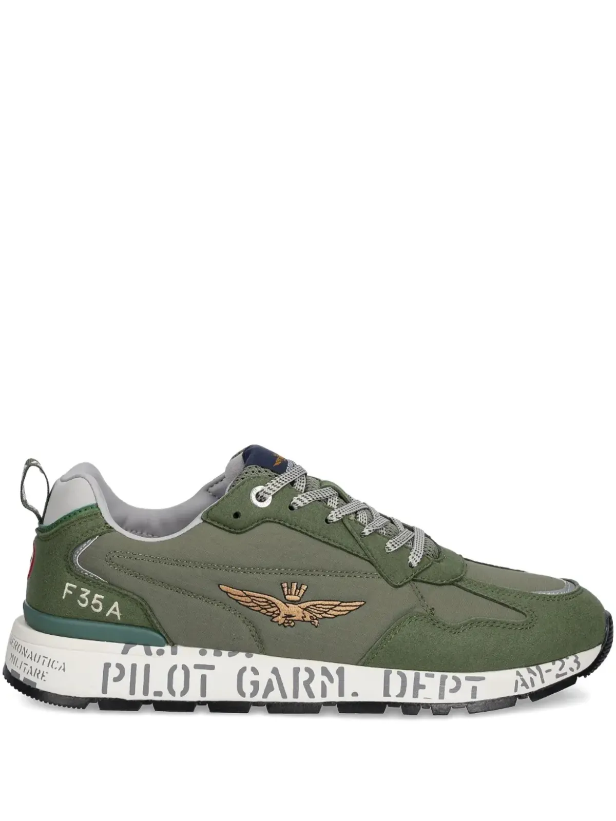 Aeronautica Militare 刺繍スニーカー - 画像1