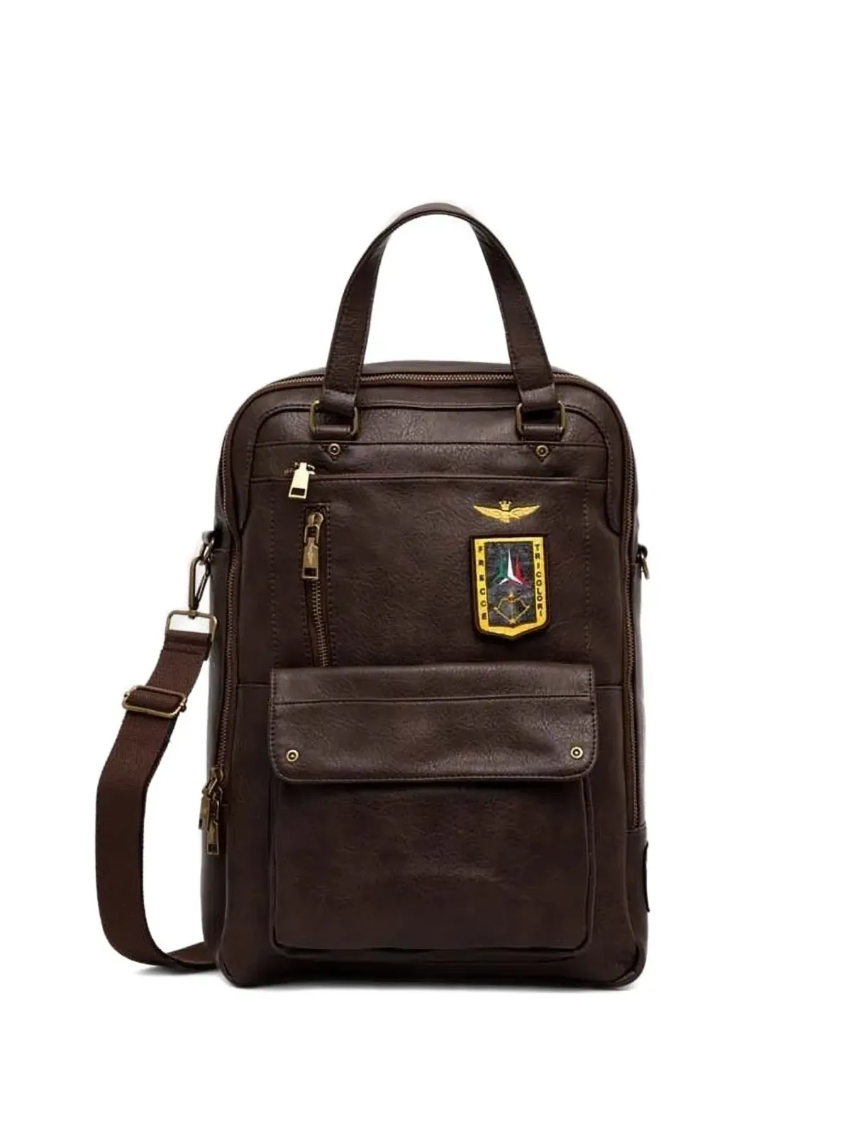 Aeronautica Militare パッチトップハンドルバックパック - 画像1