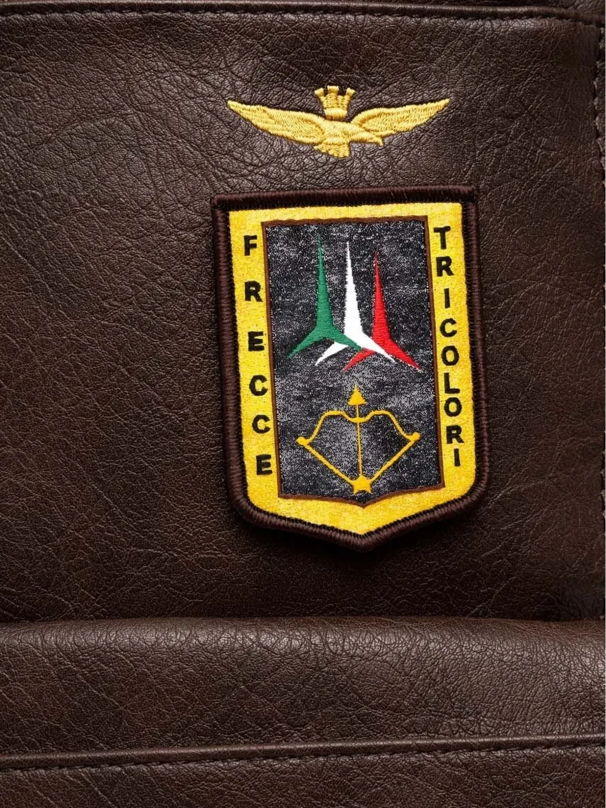 Aeronautica Militare パッチトップハンドルバックパック - 画像5